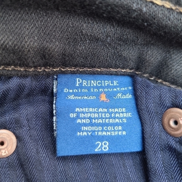 Principle Denim Dreamer Style in Chocolate Python, Size 28 - Picture 11 of 13